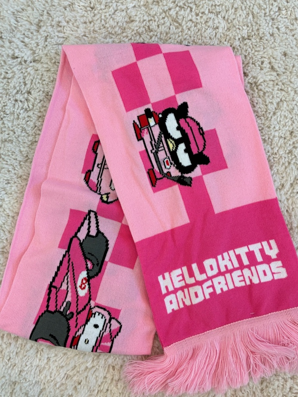 Hello Kitty Pink Scarf